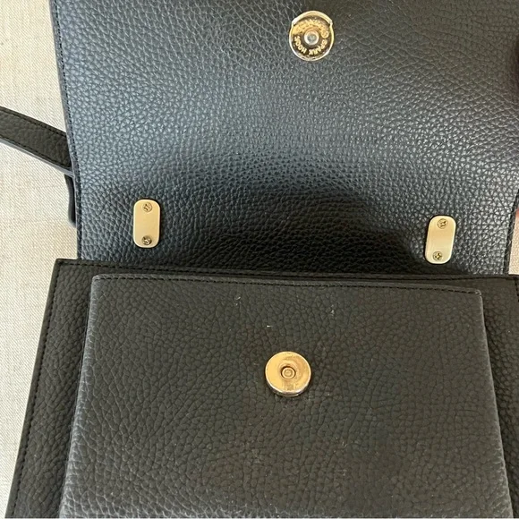 Angela Roi Eloise Vegan Leather Satchel Crossbody Bag - Picture 6 of 13